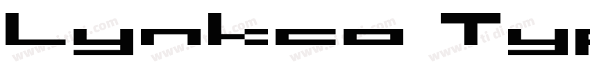 Lynkco Type Regular字体转换